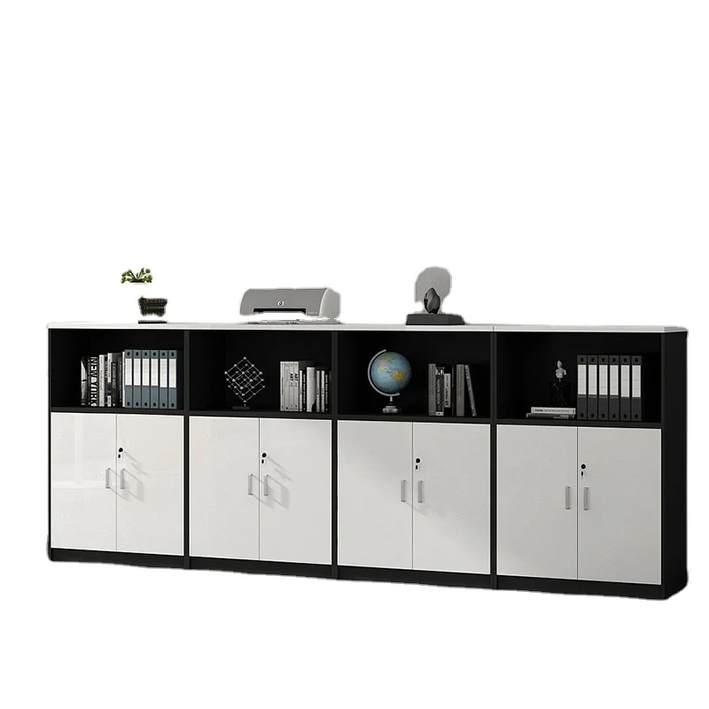 Contemporary Modern Wooden File Cabinets For Home Office & Hospital Practical Furniture Organizing Storing Documents Archives