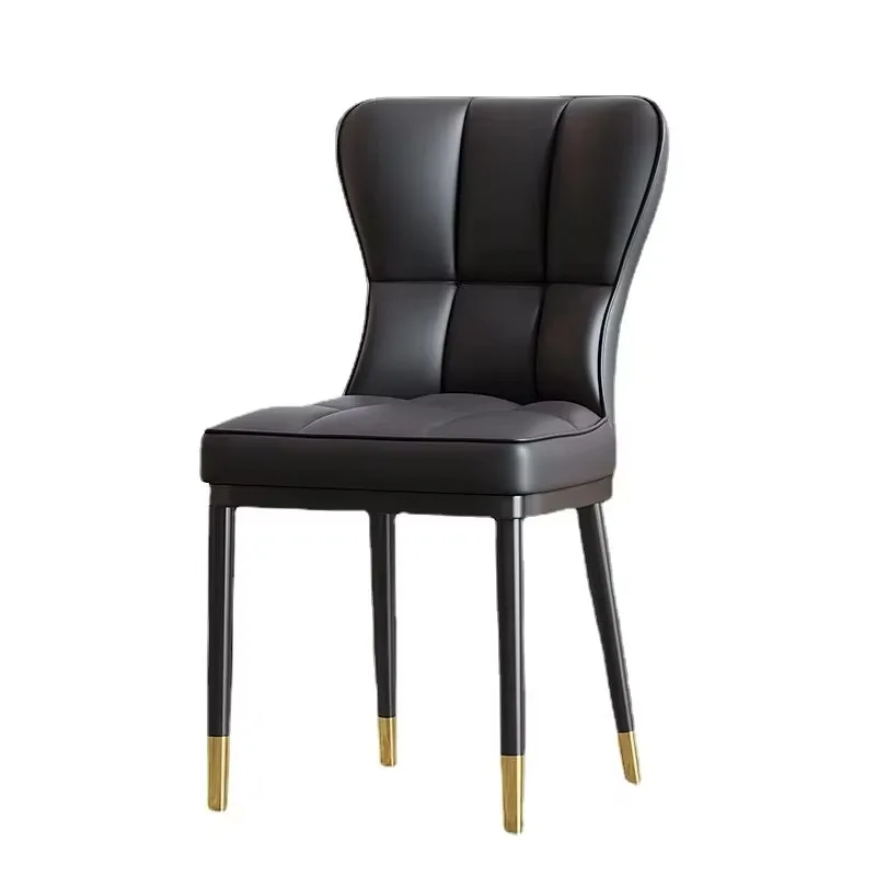 

Luxury Upholstered Ergonomic European Nordic Simple Dining ChairsTrendy Beauty Eetkamerstoel Kitchen Furniture