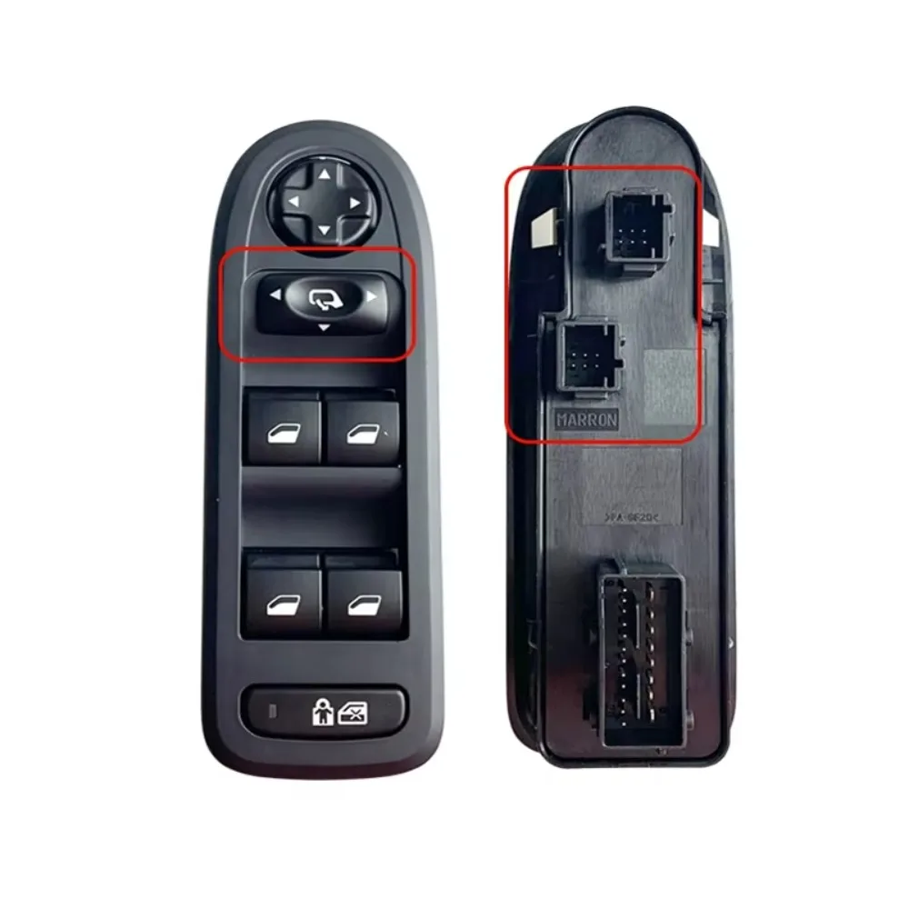 98054508 ZD para 2007-2013 Peugeot 308 508 Citroen C5 interruptor de Control de ventana automática botón de espejo lateral 96659