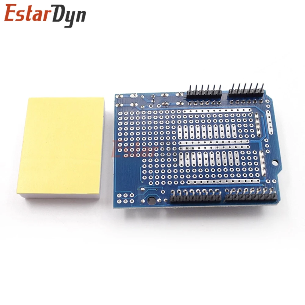 Estardyn  UNO Proto Shield Kit with Mini Breadboard SYB-170, Expansion Board for Electronics Prototyping DIY