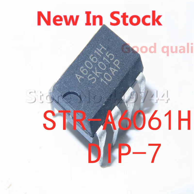 5PCS/LOT 100% Quality A6061H STR-A6061H DIP-7 power chip integrated IC In Stock New Original