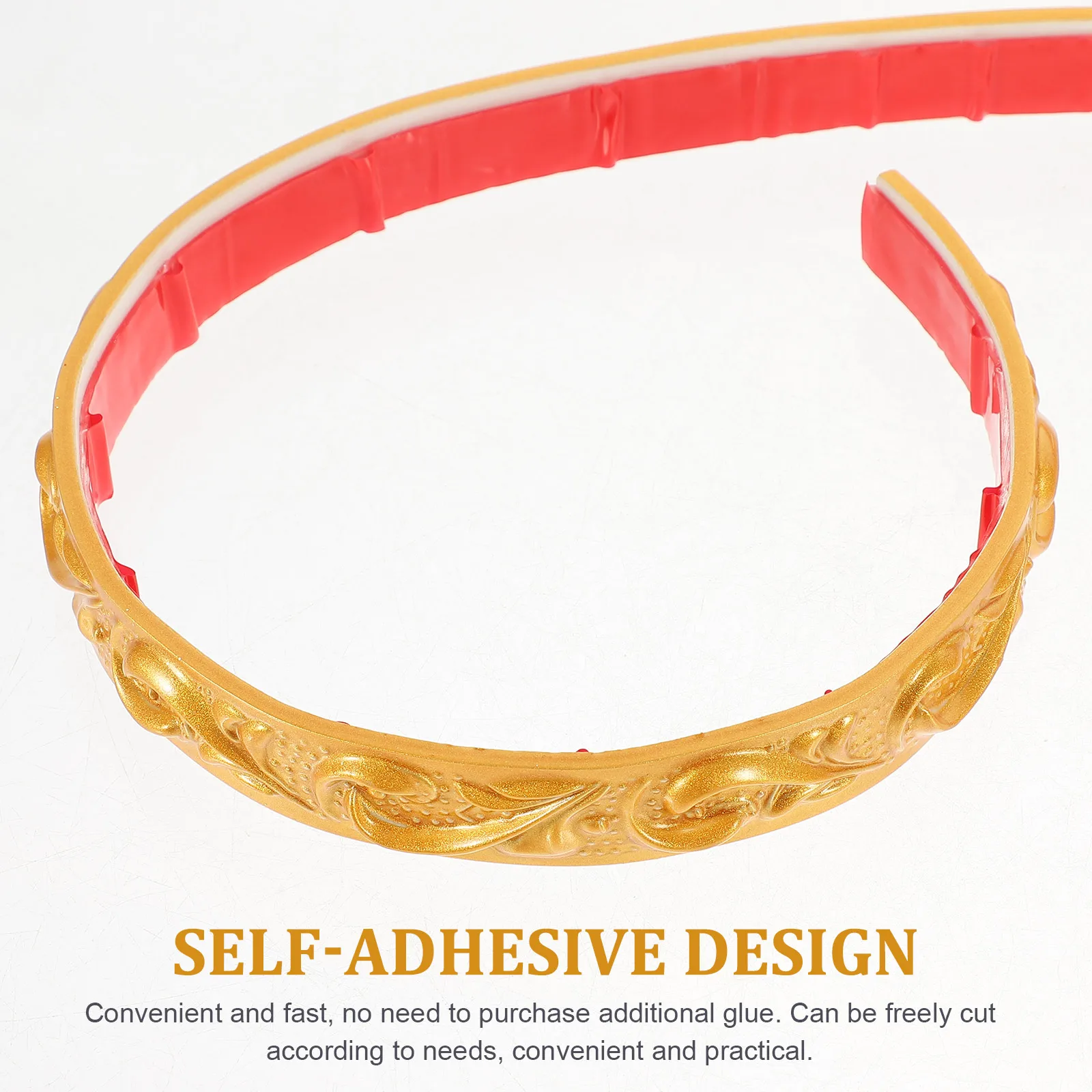 

Walls Self-adhesive Decorative Strips Flexible Peel and Stick Trim Ceiling Molding Baby