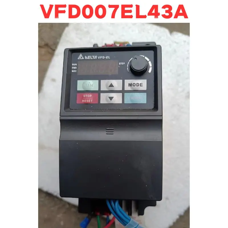 

Second-hand VFD007EL43A Inverter Tested OK