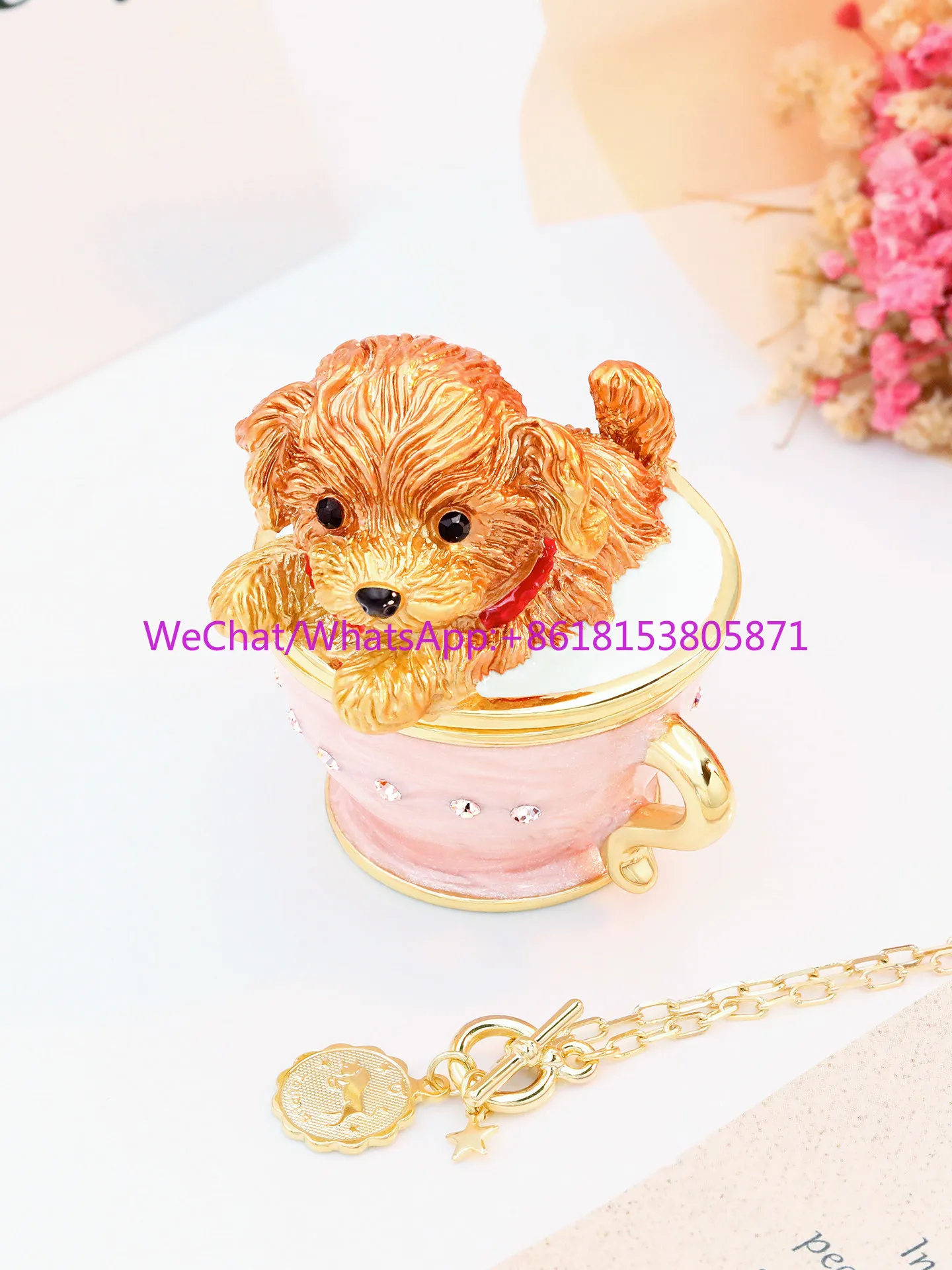 Creative high-end earrings, rings, necklaces, jewelry storage boxes, student gifts