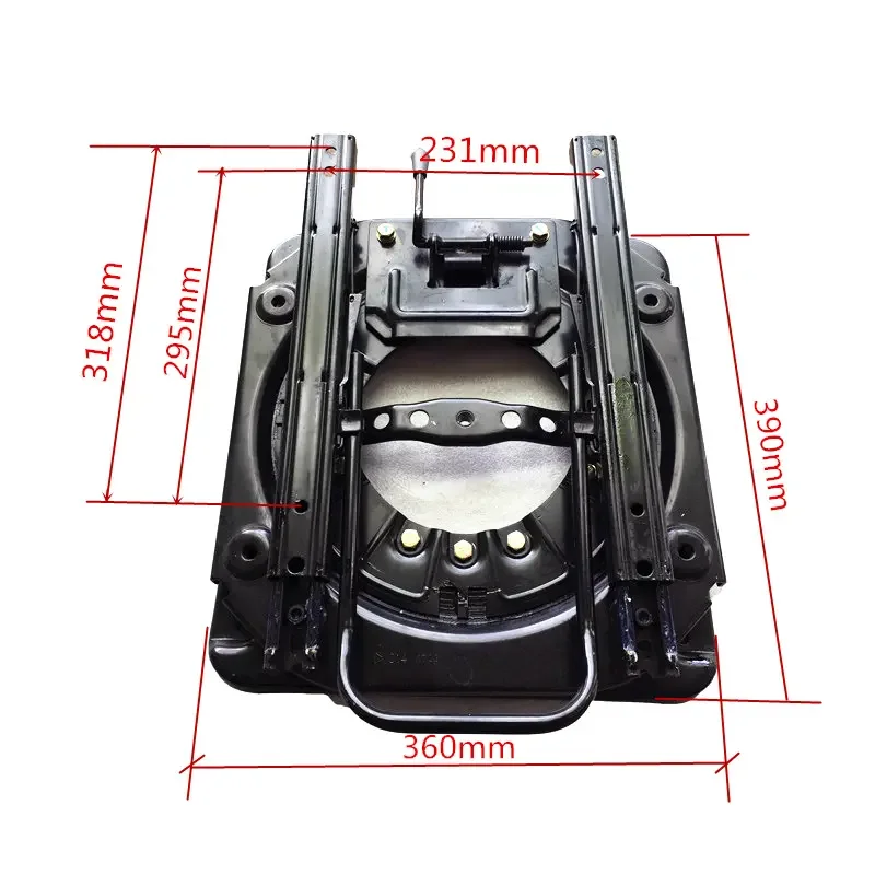 Rotating Forward Auto Swivel Sliding Seat Base For RV Modified Car Seats With Mechanism Swivel After