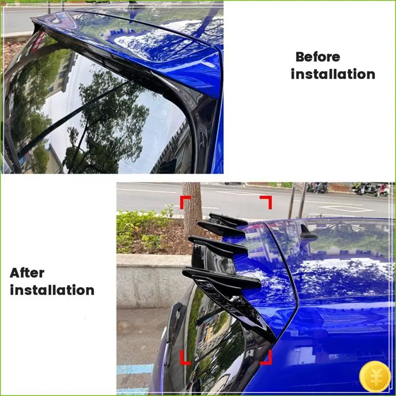 

Car Rear Trunk Spoiler Wing For VW Golf 7 MK7 GTI GTD R AK Style Top Boot Wing Rear Trunk Lip Wing Spoiler
