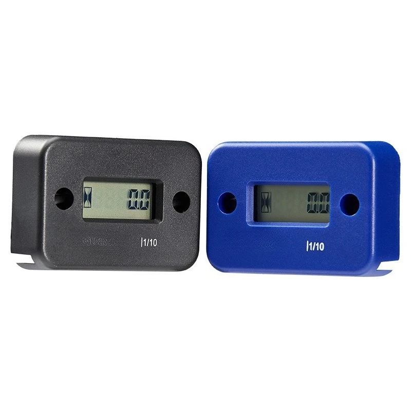 Mini LCD Digital Hour Meter Vibration Trigger Engine Runtime Counter for ATV Motorcycle Chainsaw Trimmer