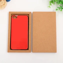 50Pack iphone X/S/14Pro Max Mobile Phone Case Kraft Packaging Box with Matte Drawer Box Crafts Display Storage Box