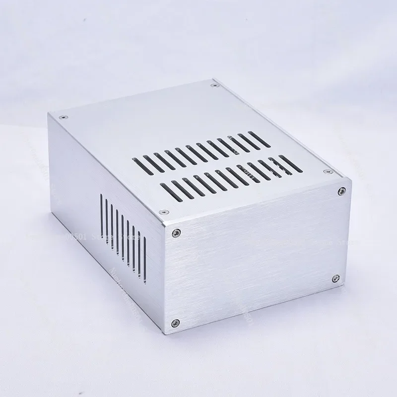 All Aluminum Surrounding Heat Dissipation Can Be Used As Power or Supply Power Amplifier Silver 1610 Multi Purpose Chassis