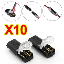 1/5/10Pcs 12V Car Auto Wire Cable Plug Connector Strip Terminal Connection Clamp Block Electrical Connector Wire Cable Automotiv