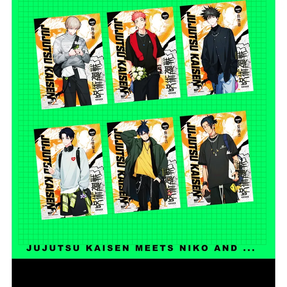 Groothandel Jujutsu Kaisen Kaart Voor Kinderen Hot Blooded Anime Okkotsu Yuta Ryomen Sukuna Limited Game Collection Card Kids Geschenken