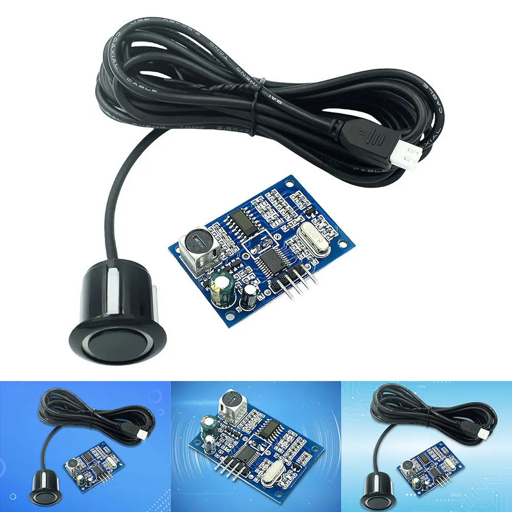 JSN-SR04T Waterproof Ultrasonic Distance Sensor Integrated Distance Measuring Transducer Sensor with Probe Cable Ranging Module