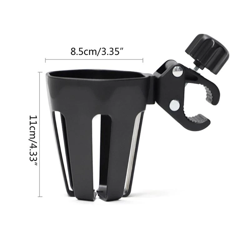 J15U قابل للتعديل عربة حامل الكأس حامل الأطفال الصغار زجاجة الحليب دعم الرف عدم الانزلاق عربة طفل عربة استبدال جزء