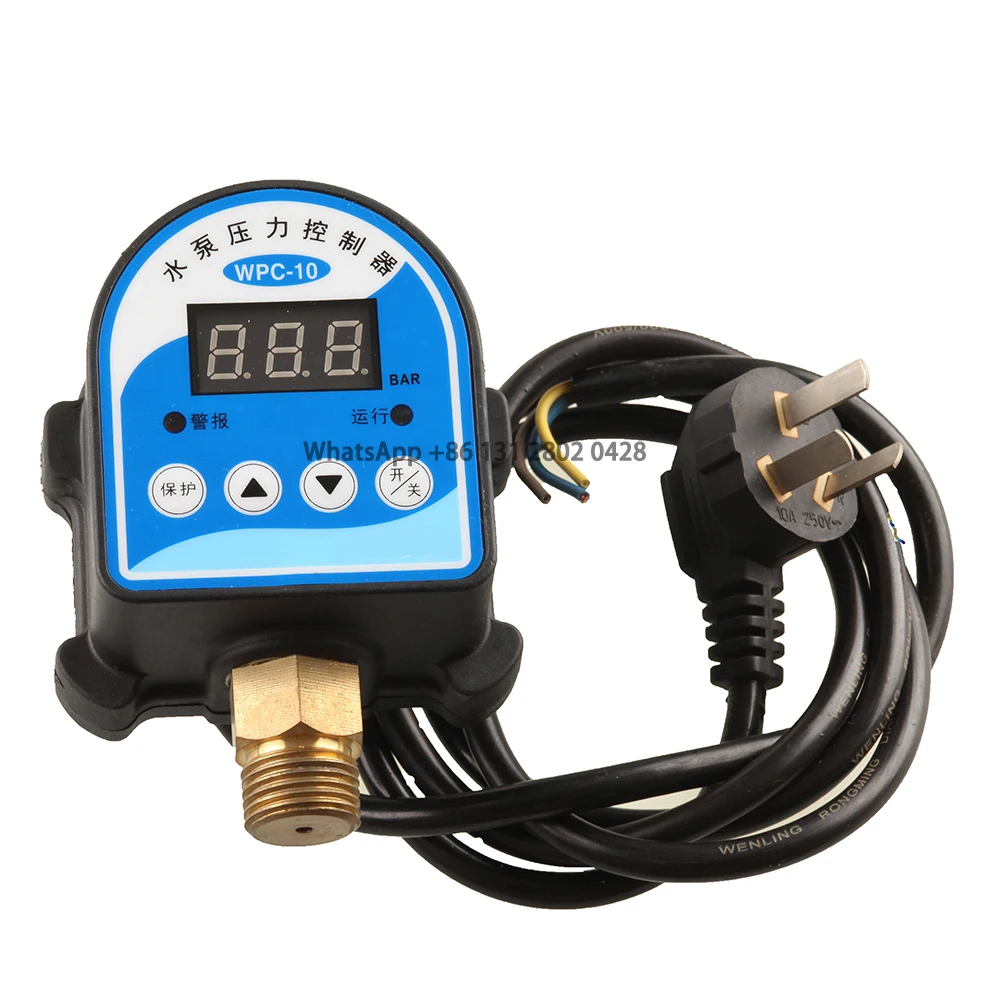 

WPC-10 digital water pump switch electronic intelligent pressure water pump controller automatic water pump switch control