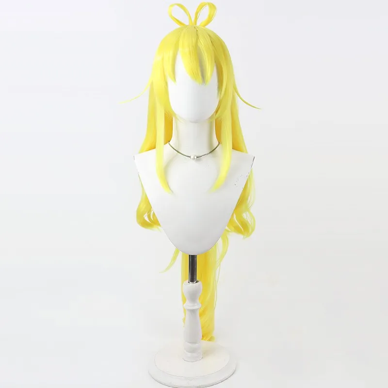 Peruka do cosplayu Aida Mana, długa żółta peruka do cosplayu Aida Mana na Comicon, imprezę, dla dorosłych kobiet i mężczyzn