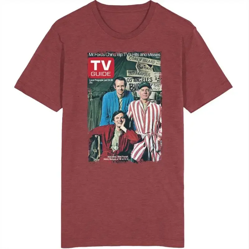 Mash Alda Farrell Morgan Tv Magazine Cover T Shirt