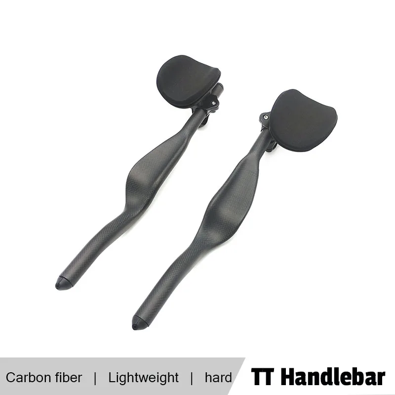

Unbranded Carbon Fiber Cycling Rest Bar 31.8mm, Compatible with TT Handlebar & Auxiliary Aero Bar Extension