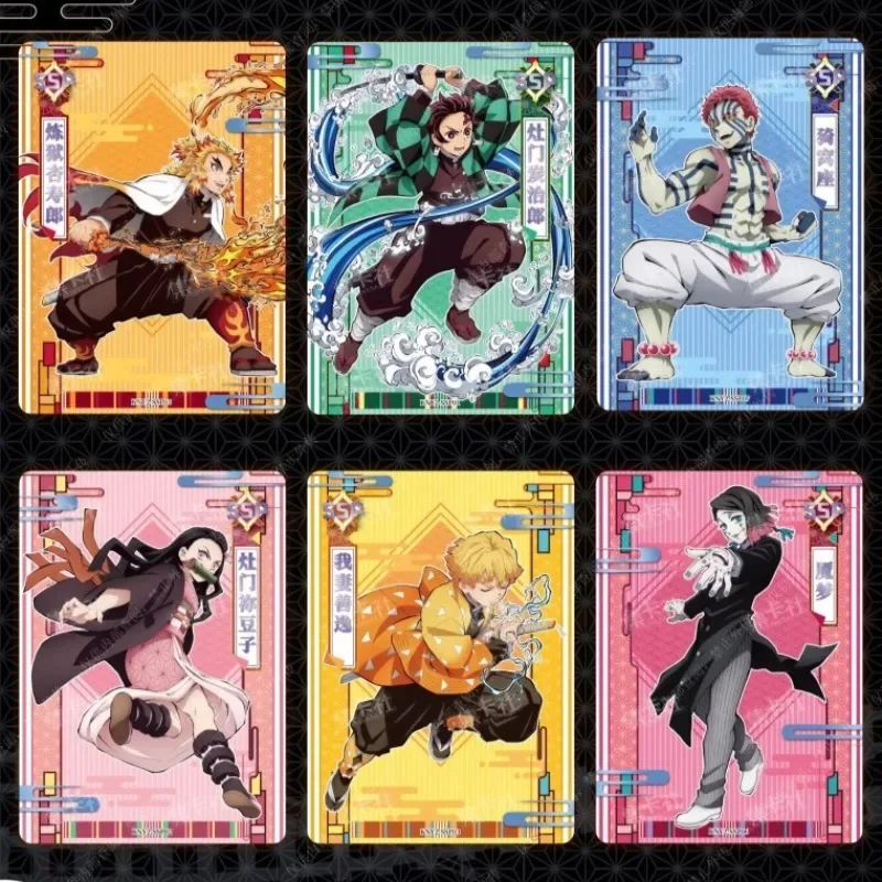 Neue Original Dämon Slayer Karten Unendliche Zug SSP Karte Diamant Seltene Karte Tanjirou Kamado Nezuko Charakter Sammlung Karte Geschenke