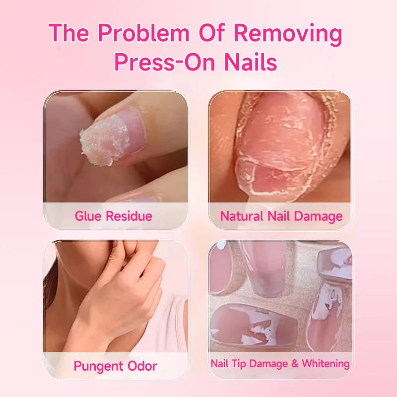 Solid Nail Tips Gel Remover 15ml Fast Dissolve Nail Glue Remover Liquid No Damage False Nail Tip Cleaner Nail Art Removal Tools view 7