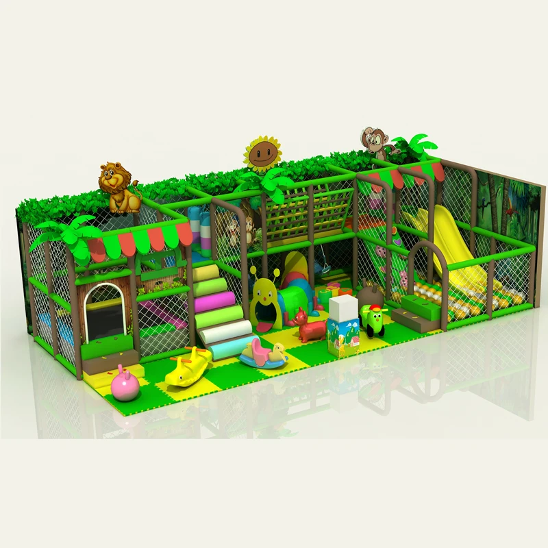 Customizable Themes of Children's Soft Play Trampoline Theme Playground Kids Outdoor/ Indoor Naughty Castle Game