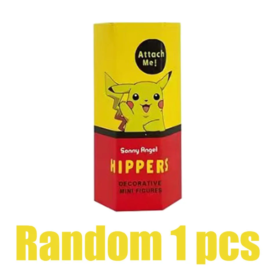 Nueva caja Pokemon sorpresa Pikachu Bulbasaur fiesta Ángel misterioso caja ciega figura de Anime modelo niños juguete regalo de Navidad