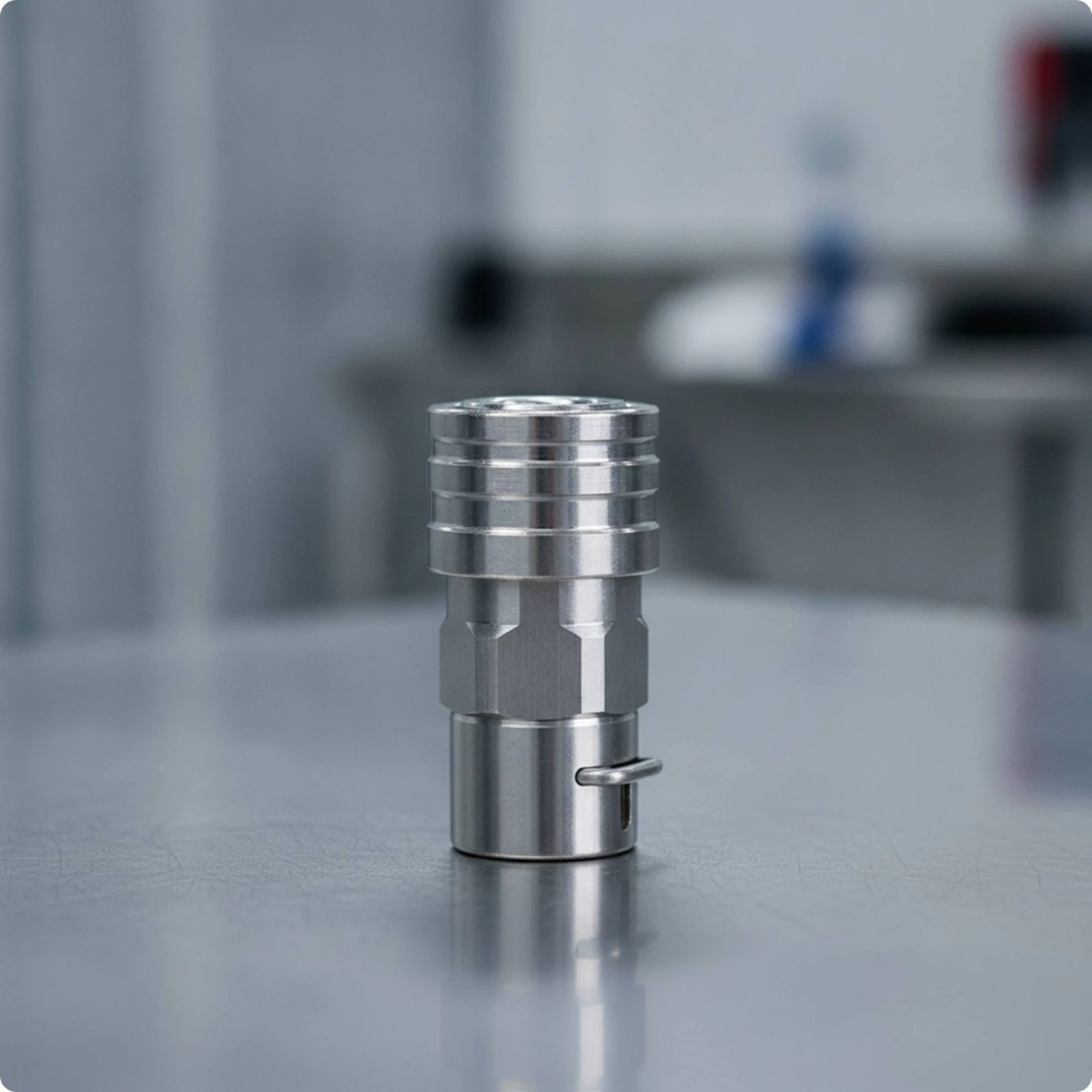 Hose Adapter with Retaining Pin Secure Pressure Washer Adapter Quick-Connect Plug Universal