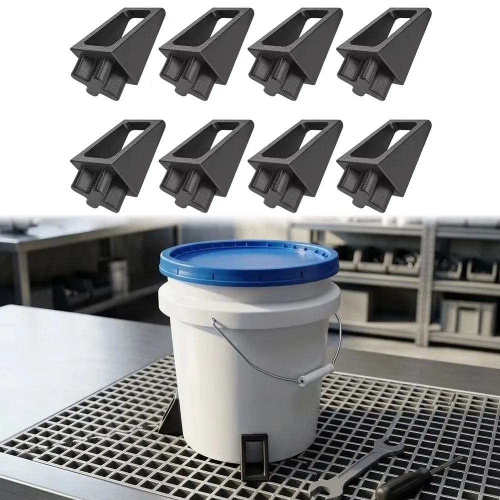 1/5/8PCS Plastic Truck Bed Blocker Secure Fit Weather Resistant Cargo Track Insert Protective Barrier Easy Setup