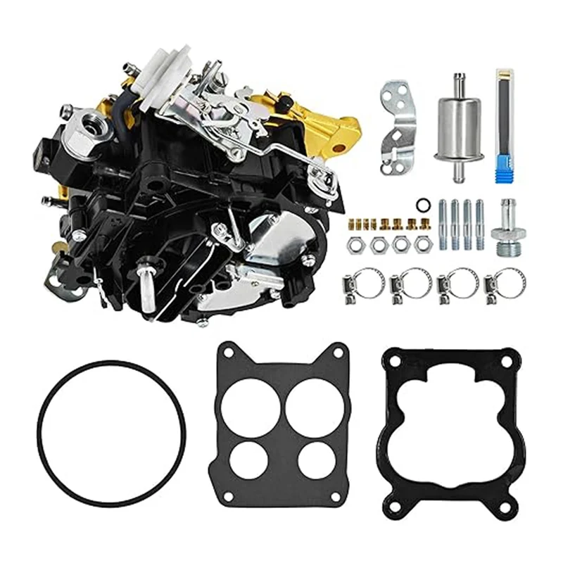 

For Rochester Quadrajet 4 BARREL Marine Carburetor For Mercruiser 260 350 Engines- NEW Part Numbers 17080561, 1347-6492A1