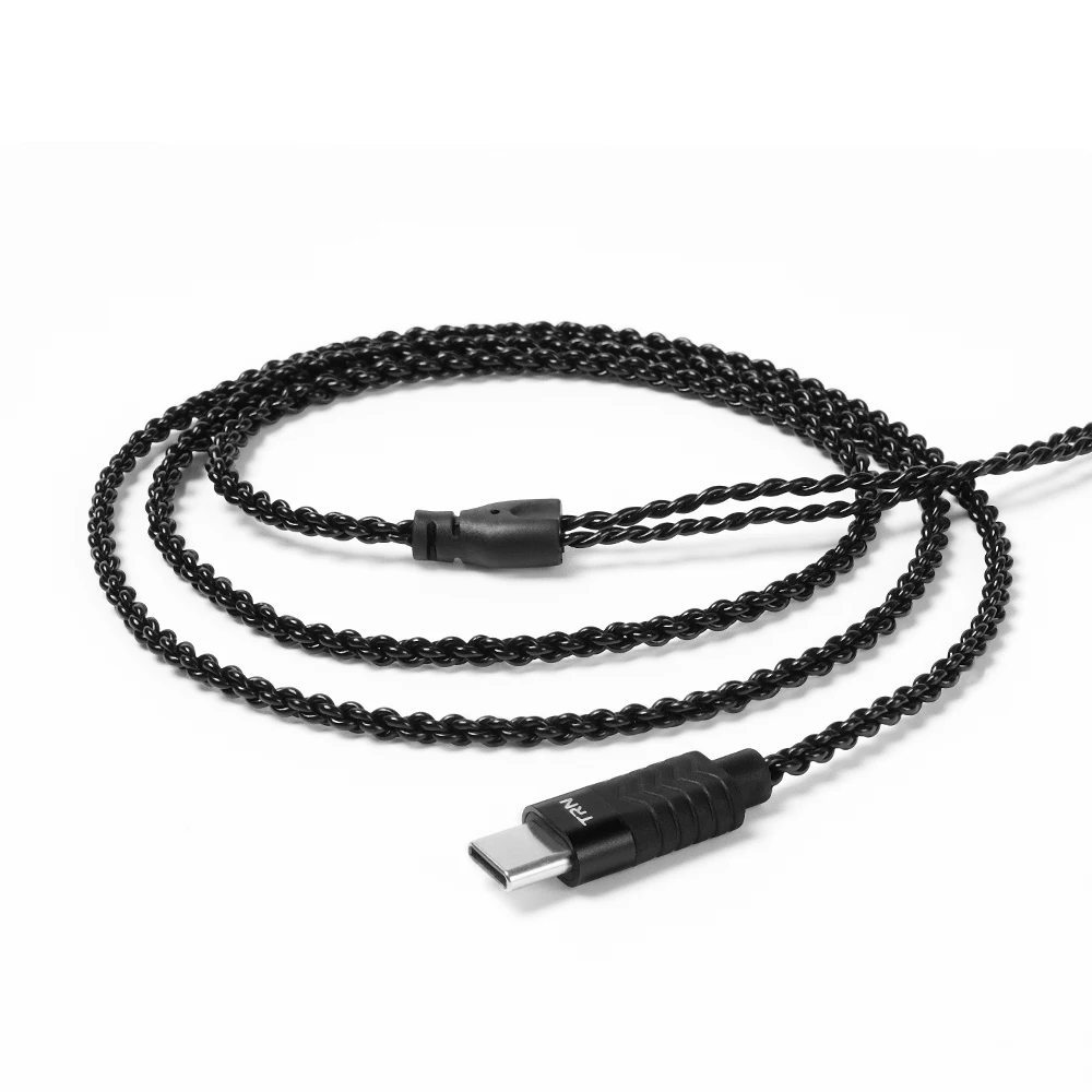 Модернизированный посеребренный кабель для наушников TRN A6 типа C для TRN MT1 VXPRO BAX KZ ZS10/ZSX/ZSN PRO/ASX/C12 /C16/AS16/ZAX/EDX