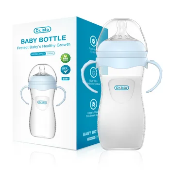 Baby PP Bottle 150/240/330ML Newborn Baby Bottle with Handle Milk BottleFeeding Baby…