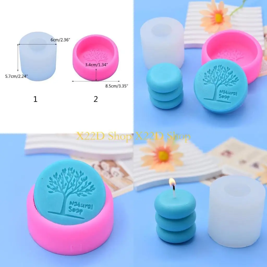 

X22D Keychain Resin Molds Earring Pendant Silicone Molds Jewelry Charm Epoxy Casting Mold Necklace Jewellery Making DIY Art