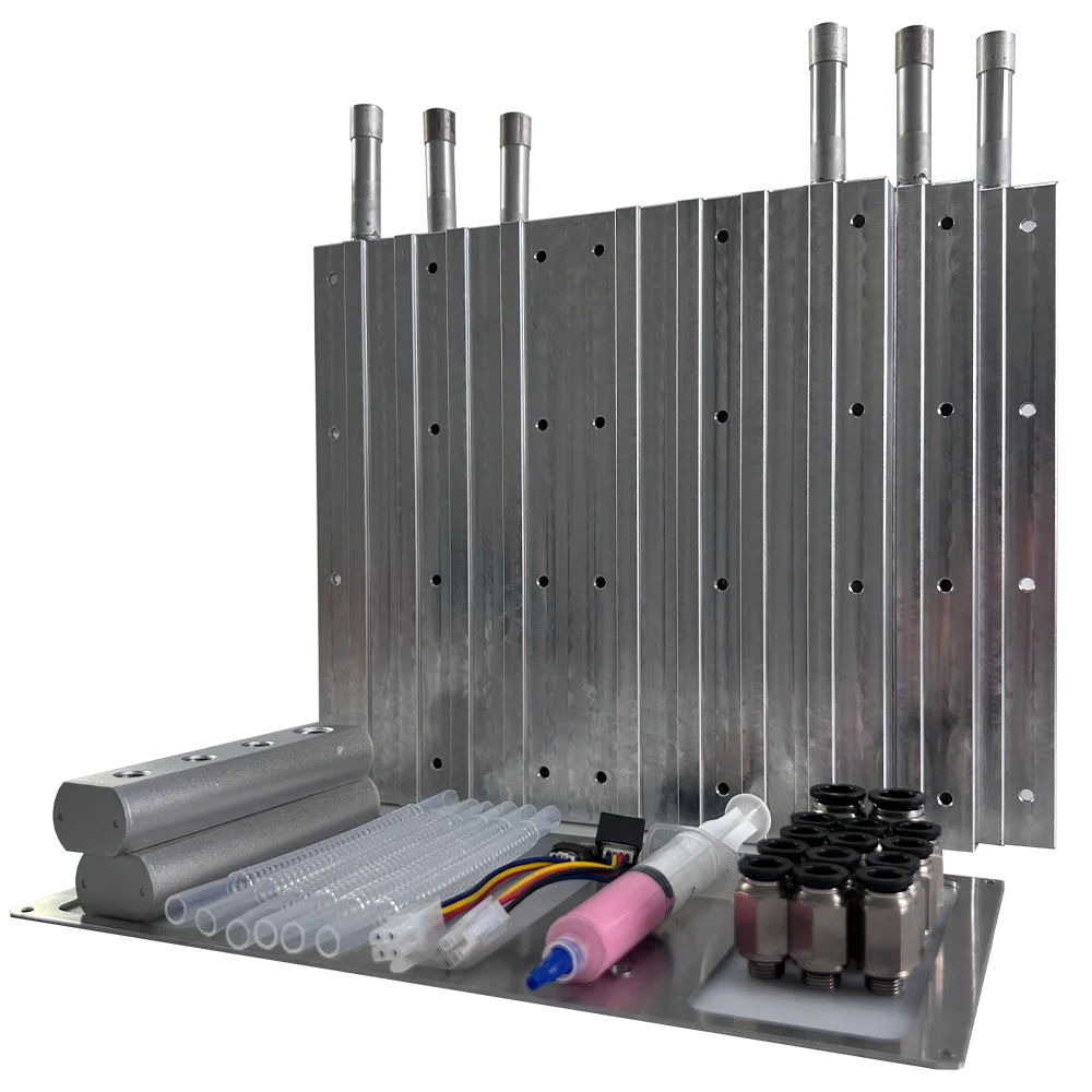 KS5L 12Th high-quality water-cooled aluminium radiator and aluminium liquid cooling plate, water cooling kit