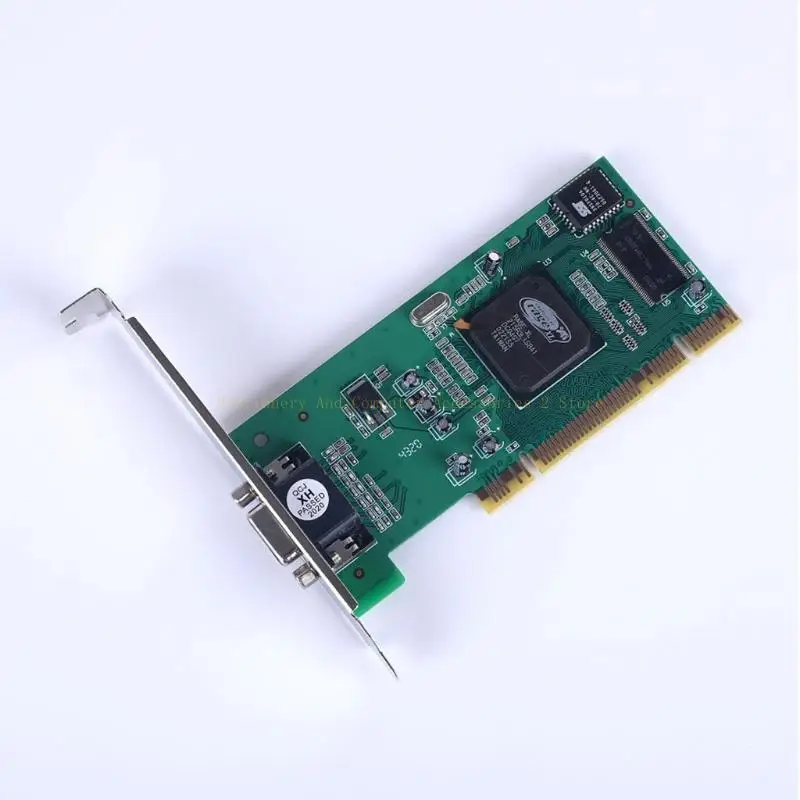 PCI Graphics Card Ati Rage XL 8MB 32Bit Tractor Card VGA Card Support Machine Multi-user Desktop Computer Accessories