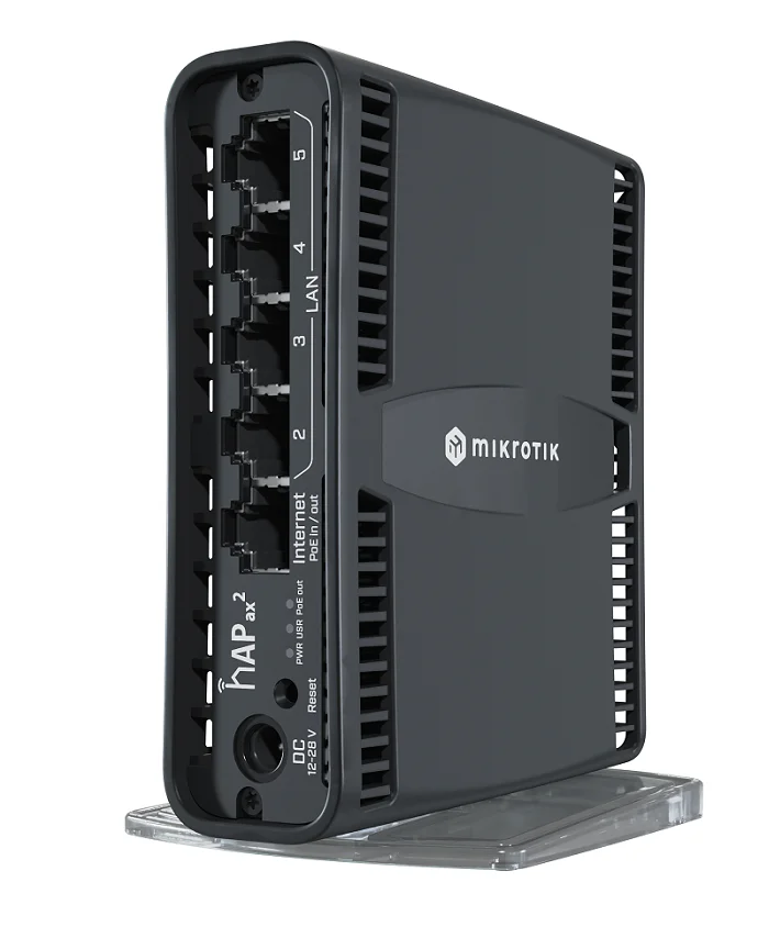 MikroTik HAP Ax2 C52iG-5HaxD2HaxD-TC Access Point and Gigabit Router