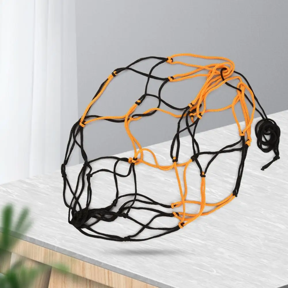 Ball Carrying Bag Drawstring Ball Weaving Net Bag Mini Long Service Time  Excellent Ball Carry Mesh Bag Soprt Accessories