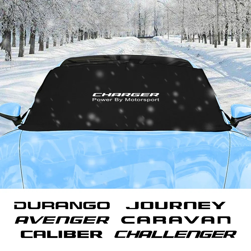 Auto Schnee Blocker Abdeckung Auto Außen Zubehör Für Dodge Ram 1500 2019 Reise Nitro Caravan Kaliber