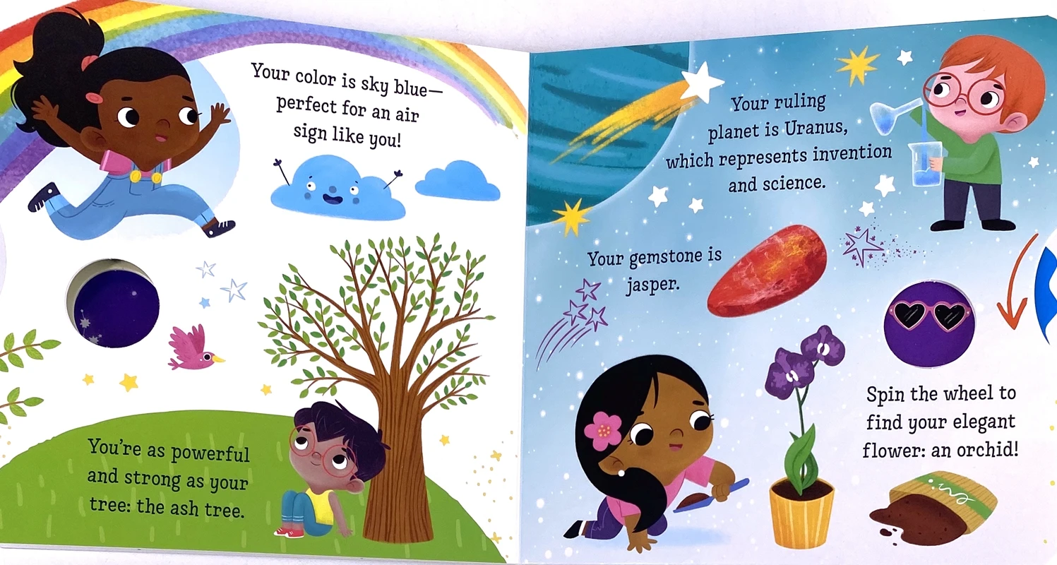 Parent Child Kids English Early Education Constellation Knowledge Aquarius Studying Reading Cardboard Libros Book Age 2-8