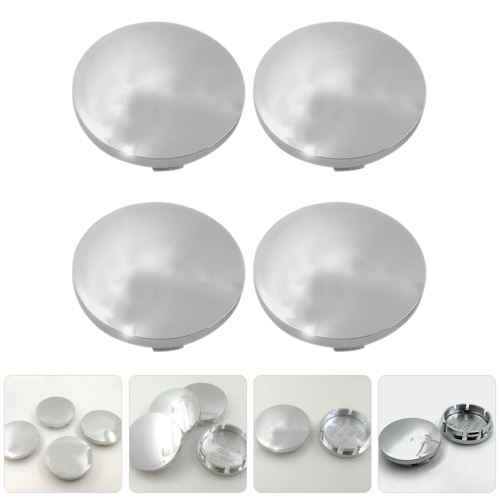 

4Pcs Wheel Hub Covers Tough Material Lightweight Design Car Tire Hub Caps Enhanced Durability Auto Exterior Use