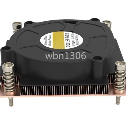 

1U115X radiator 1150CPU fan 1700 ultra-thin 1155 all copper 1156 high speed temperature control 1200