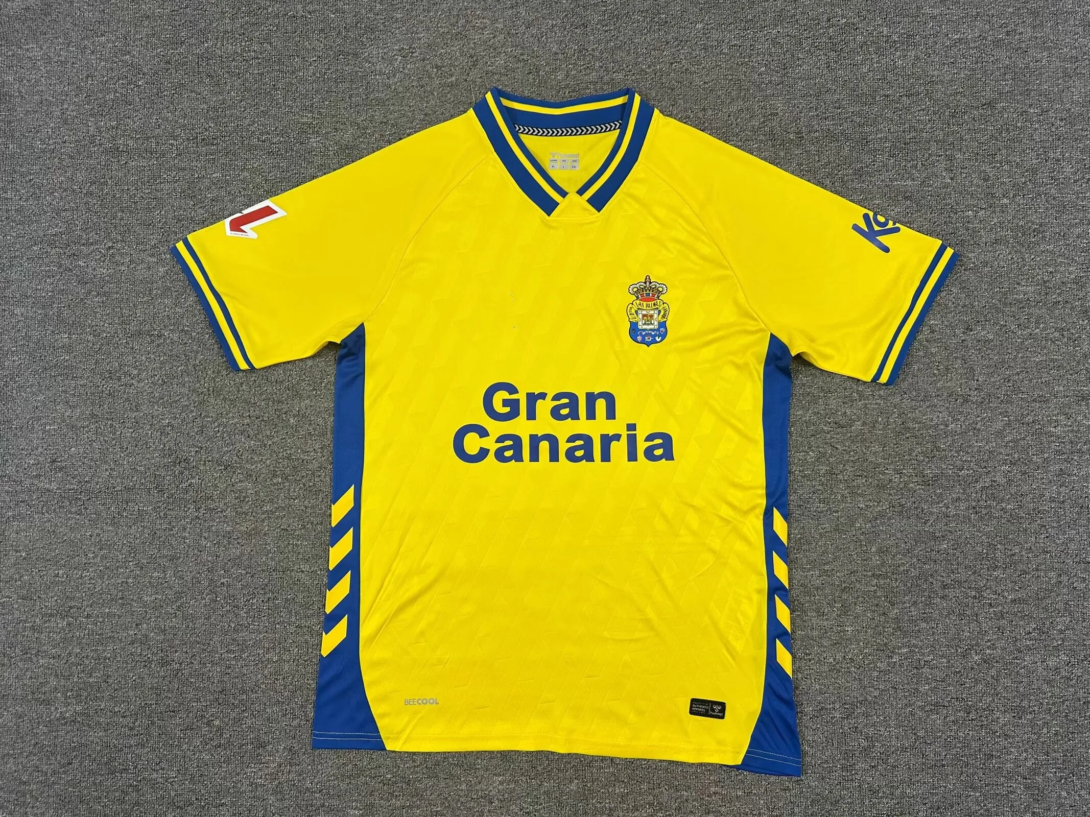 

Las Palmas 2025/26 Home Yellow Football Shirts Big Size 4XL