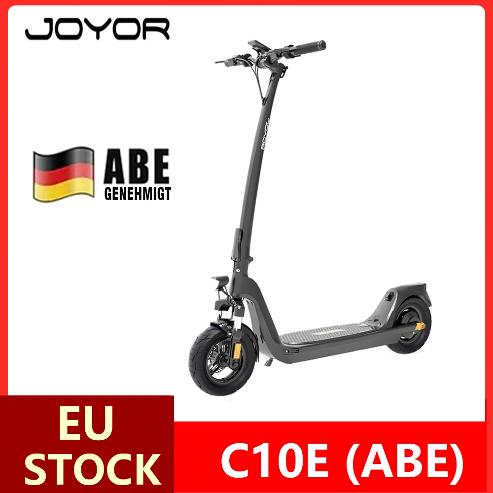 Joyor C10E Elektro roller 500W Motor 48V 10,4 Ah Batterie 10 ''Reifen 40 km/h Höchst geschwindigkeit