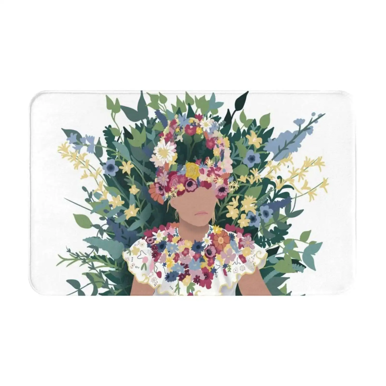 Midsommar May Queen Comfortable Door Mat Rug Carpet Foot Pad Midsommar Movie Midsommar Art May Queen A24 Art Horror Movie Scary