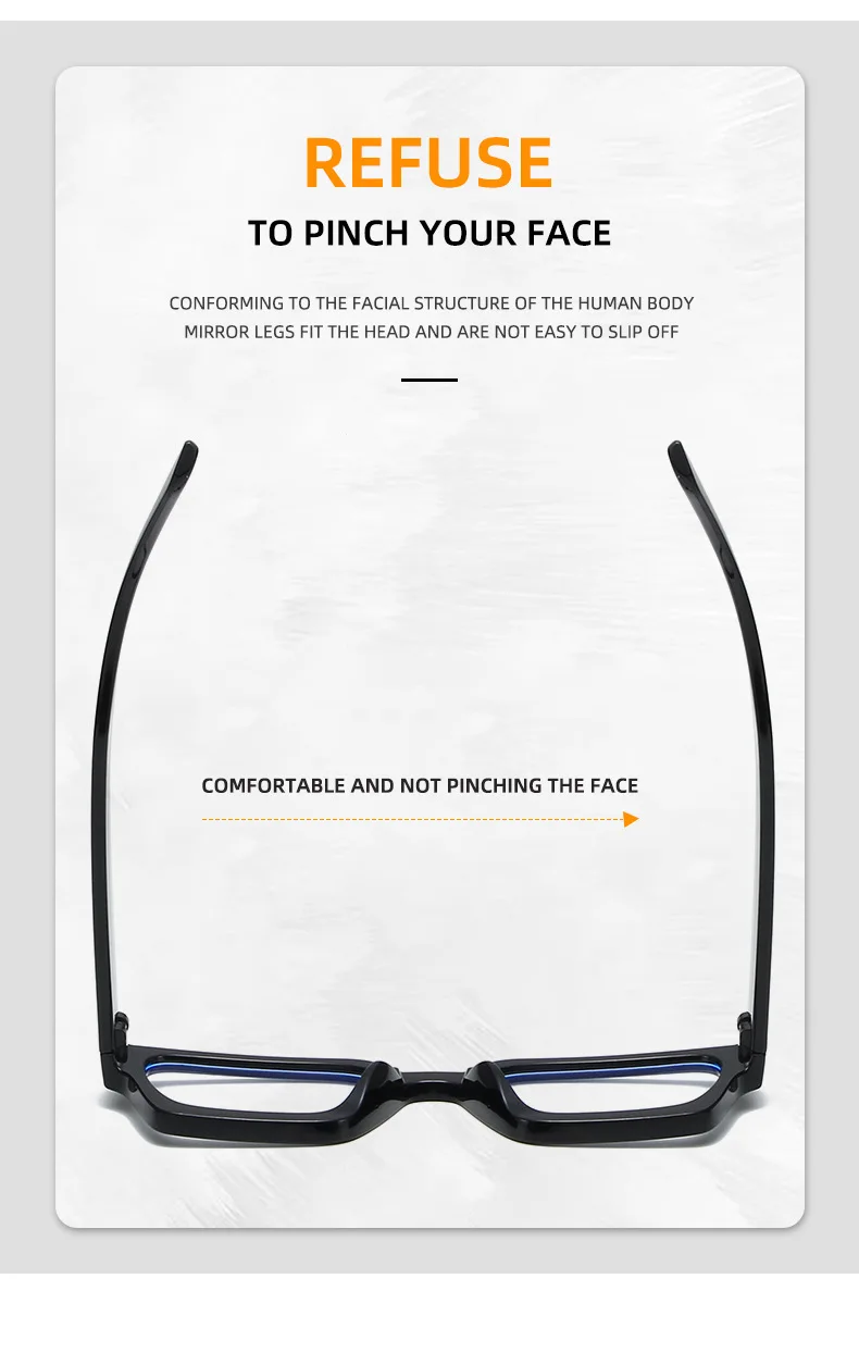 Neue Transparente Computer Brille Rahmen Frauen Männer Anti Blau Licht Platz Brillen Blockieren Gläser Optische Spektakel Brillen ﻿ – Detail 3