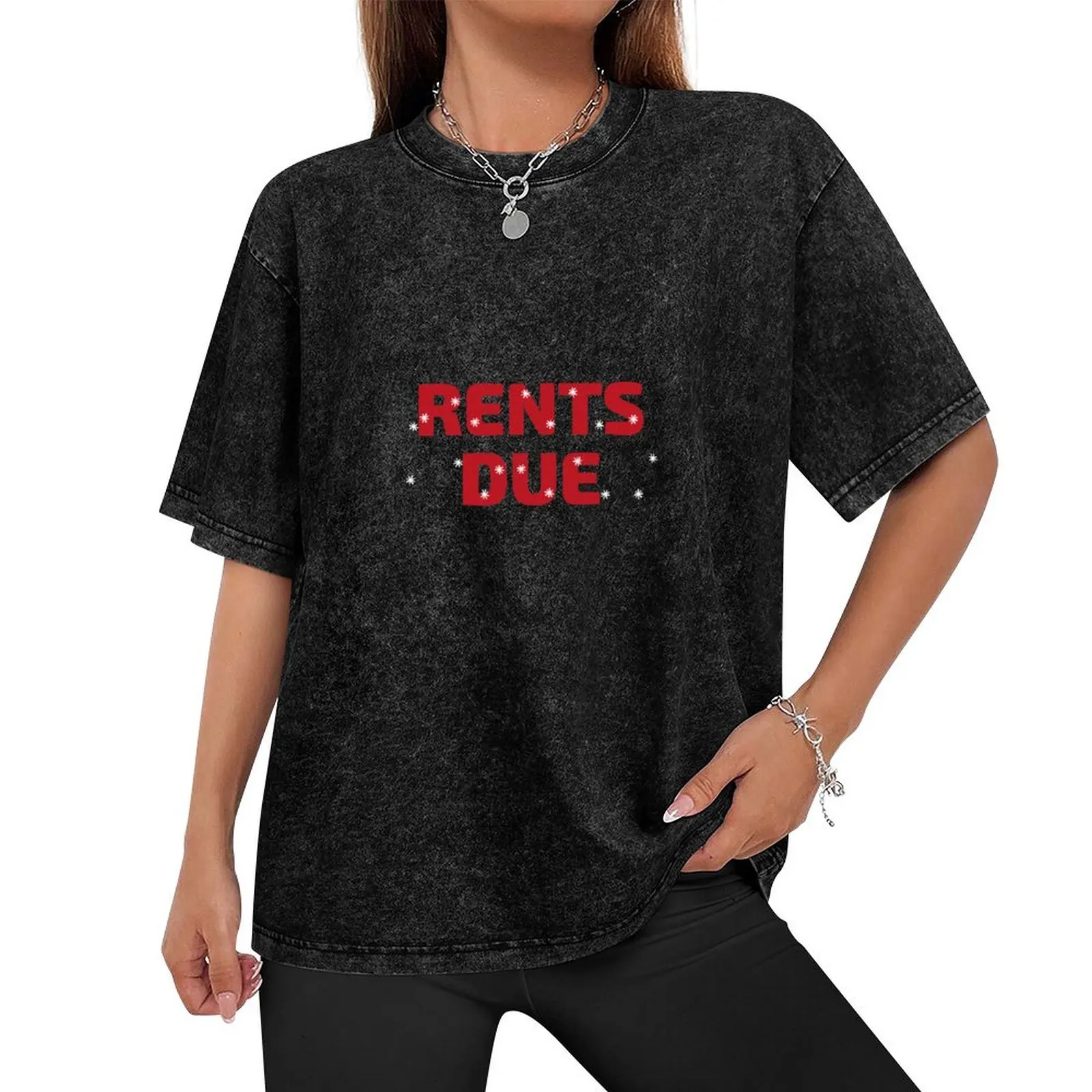 Rent is Due Landlord Tenant Land Owner Property Management Real Estate Agent Realty Realtor Manger Birthday Funny Cute G T-Shirt