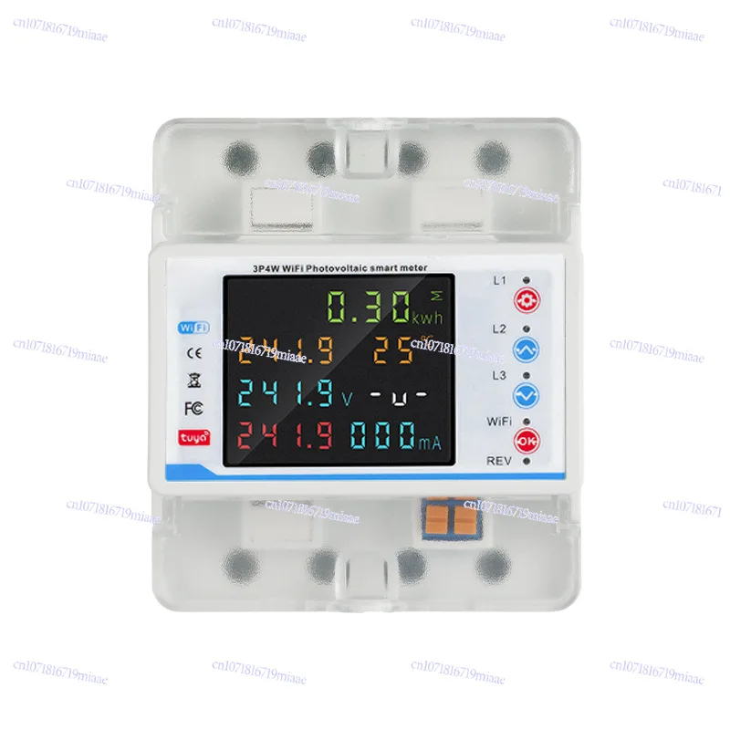 Three-phase WIFI Circuit Breaker Over-voltage Protection Switch Limited Viewership of Phase Current and Voltage Imbalance