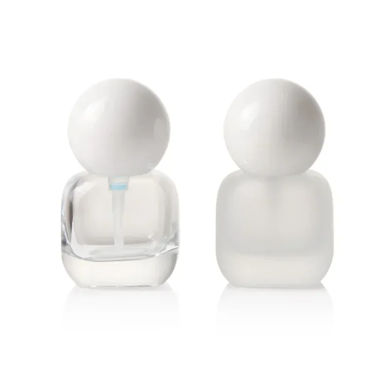 Flacone Spray per profumo da 30ML per Dispenser di colonia vuoto trasparente da viaggio spruzzatore portatile in vetro per cosmetici Toner Lottle glassato