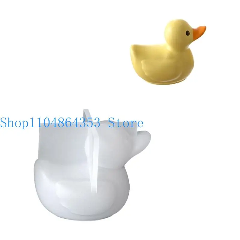 

Multipurpose Sturdy Silicone Mould to Craft Duck Holders Easy Demolding Portable for Artistics Home Decoration