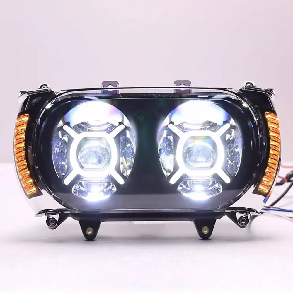 DOT LED Headlight with Turn Signals light For Road Glide 2015-2023 Pluy and Play