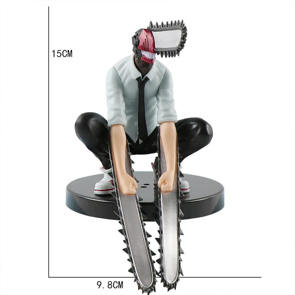 14cm Chainsaw Man Anime Figur Power/Denji Actionfigur PVC Chainsaw Man Noodle Stopper Figurine Sammlerstück für Erwachsene Modellspielzeug – Detail 7