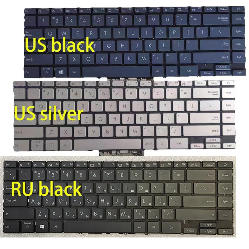 

Original RU US Keyboard for Asus ZenBook 14 UX425 UX425J UX425JA UX425E UX425EA U4700 U4700J UM425 UM425I UM425IA UM425QA